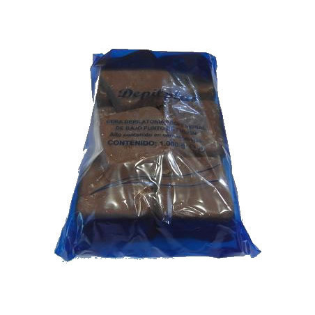 CERA CALIENTE BAJA FUSIÓN CHOCOLATE 1KG