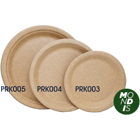 Plato Carton 18 cm kraft
