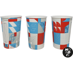 Vasos cartón 16 oz/473 ml...