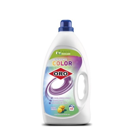 Detergente Oro ropa de color 3 litros. Mano o máquina