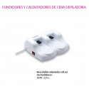 Base doble calentador Roll-on sin fundidores