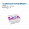 BASTONCILLOS HIGIÉNICOS 200 UNDS CAMILLE