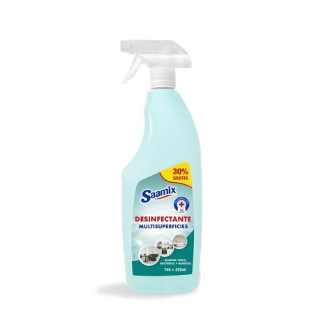 DESINFECTANTE MULTISUPERFICIES SAAMIX SIN LEJIA 8U