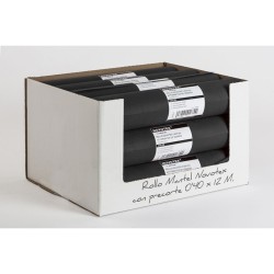 ROLLO CAMINO NOVOTEX 0.40*50M NEGRO 6U