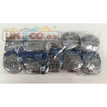 Estropajo Acero Inoxidable SCOURER 60 grs CISNE