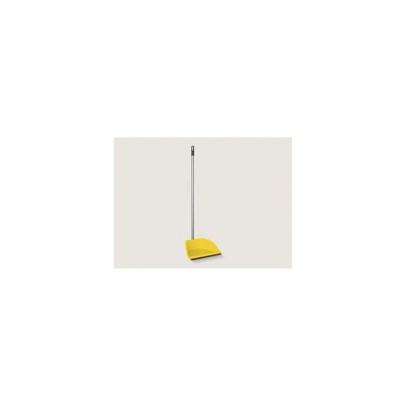 RECOGEDOR FILO GOMA AMARILLO PALO ALUMINIO 18U