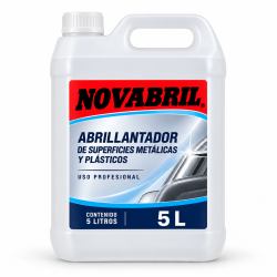 NOVABRIL Abrillantador de Superficies Metálicas y Plásticos Profesional 5L