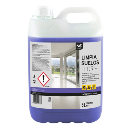 FREGASUELOS BIOALCOHOL FLOR+ NEWCHEM 5L