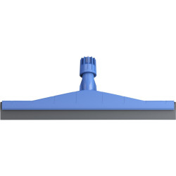 Haragán azul de plástico de 75 cm para limpieza profesional de suelos
