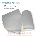 Tiras especial mechas Foam 30x11cm, 100 uds