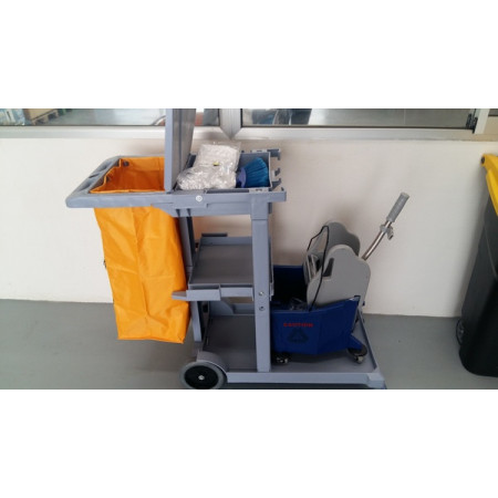 CARRO LIMPIEZA GRIS AF08160