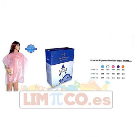 ESTUCHE DISPENSADOR ER350 DE 50 CAPAS  DE 84 X 110 BLANCO